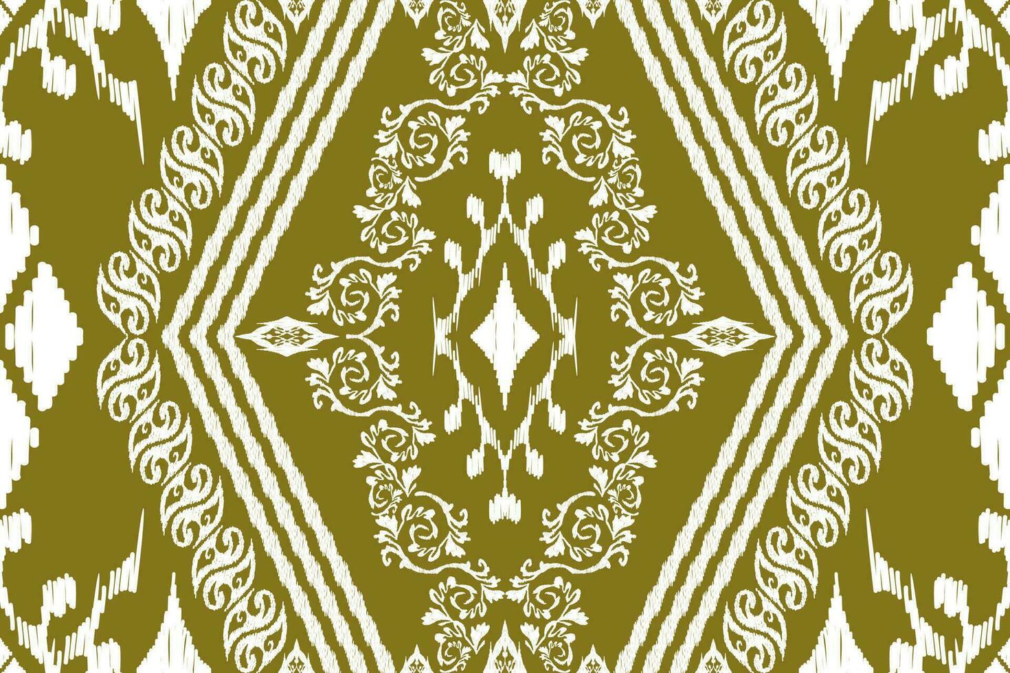 Geometric ethnic aztec embroidery style.Figure ikat oriental traditional art pattern.Design for ethnic background,wallpaper,fashion,clothing,wrapping,fabric,element,sarong,graphic,vector illustration. vector