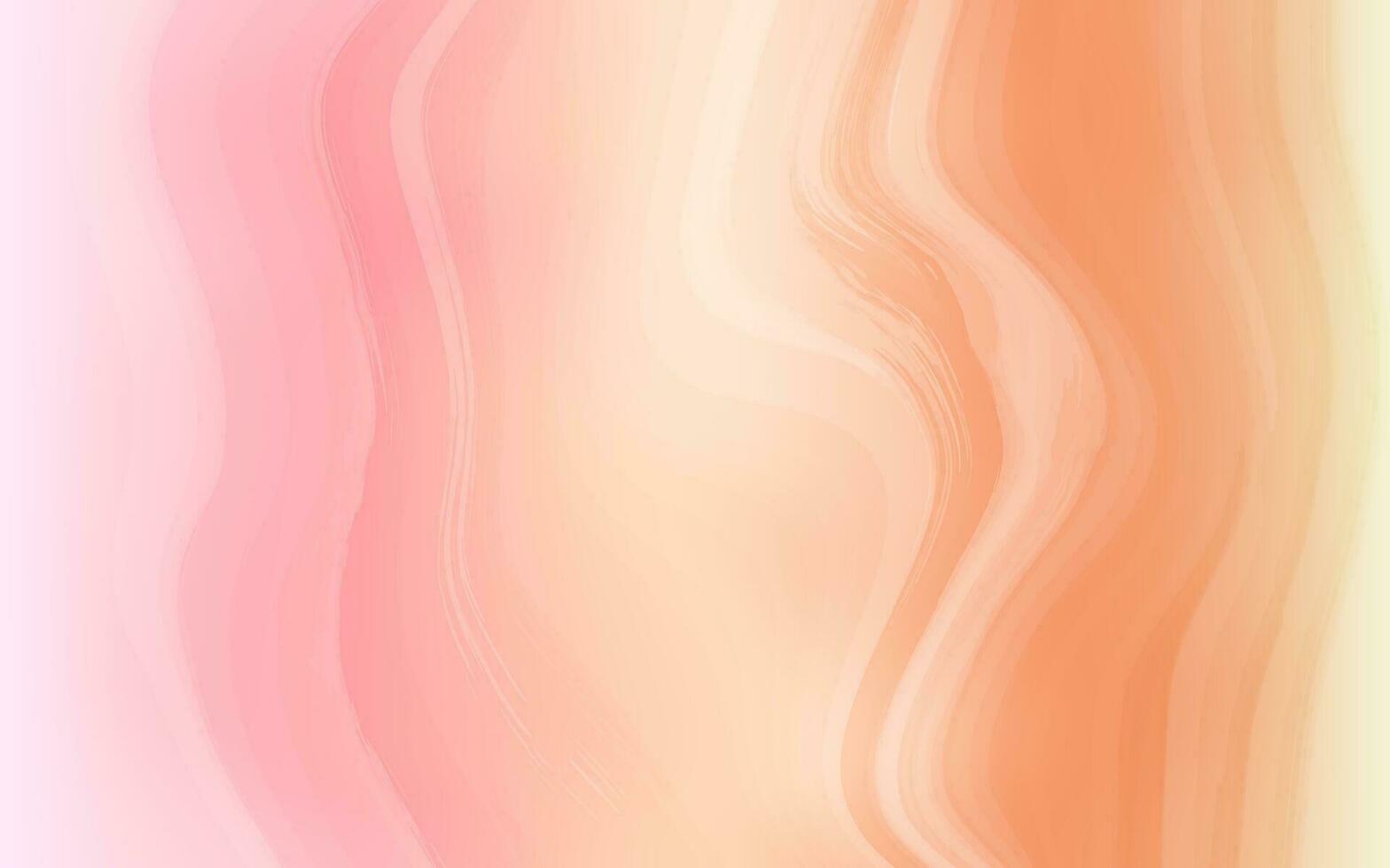 Abstract pastel wavy lines vector