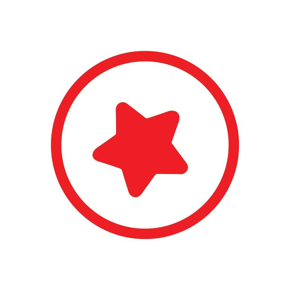 star icon vector. Rating star symbol vector