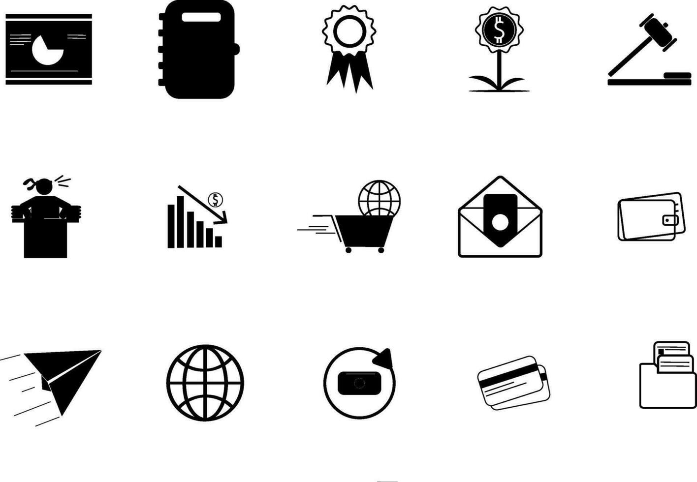 Business Icon Illustrative vector