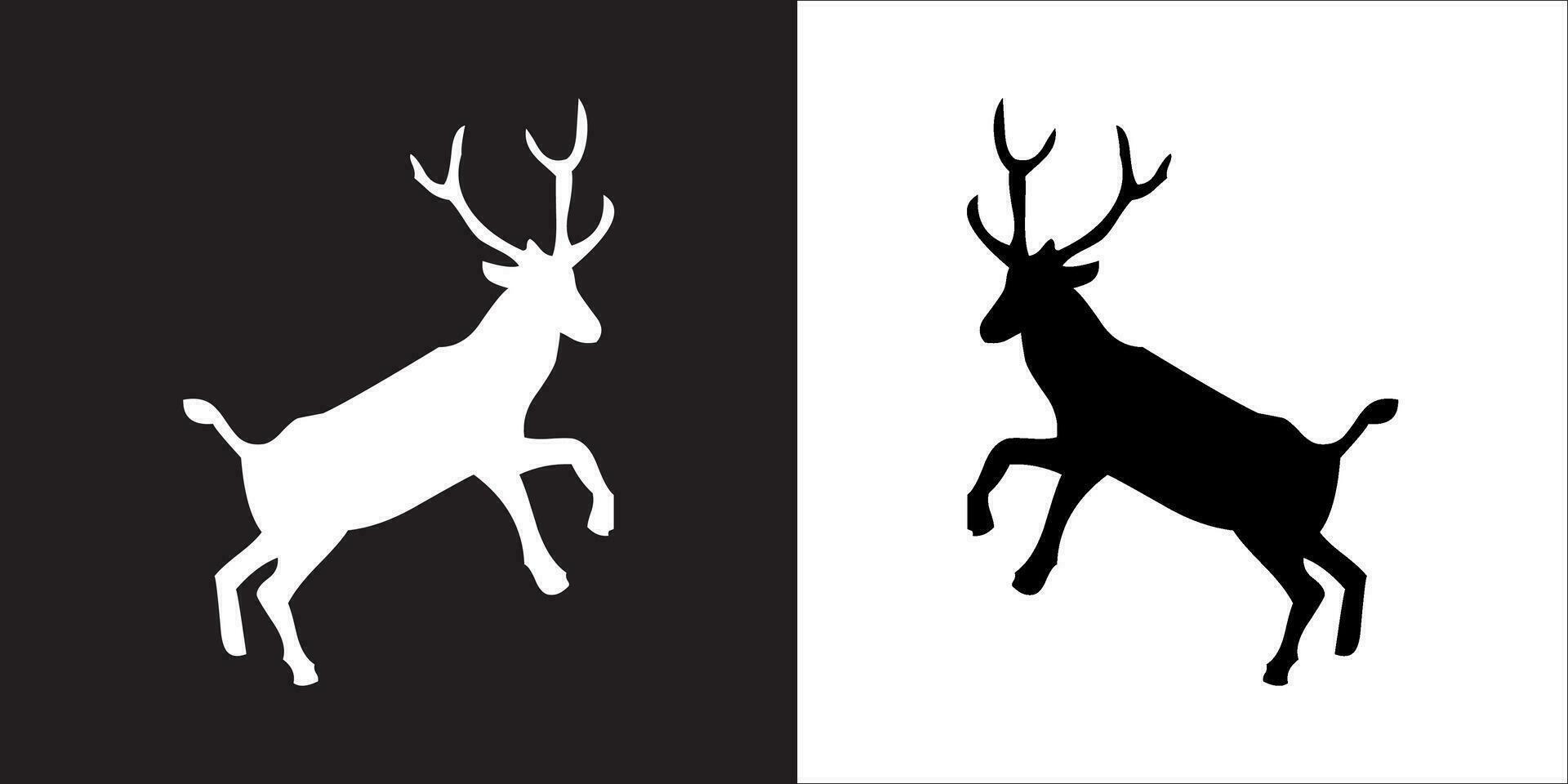 ilustración vector gráficos de ciervo icono