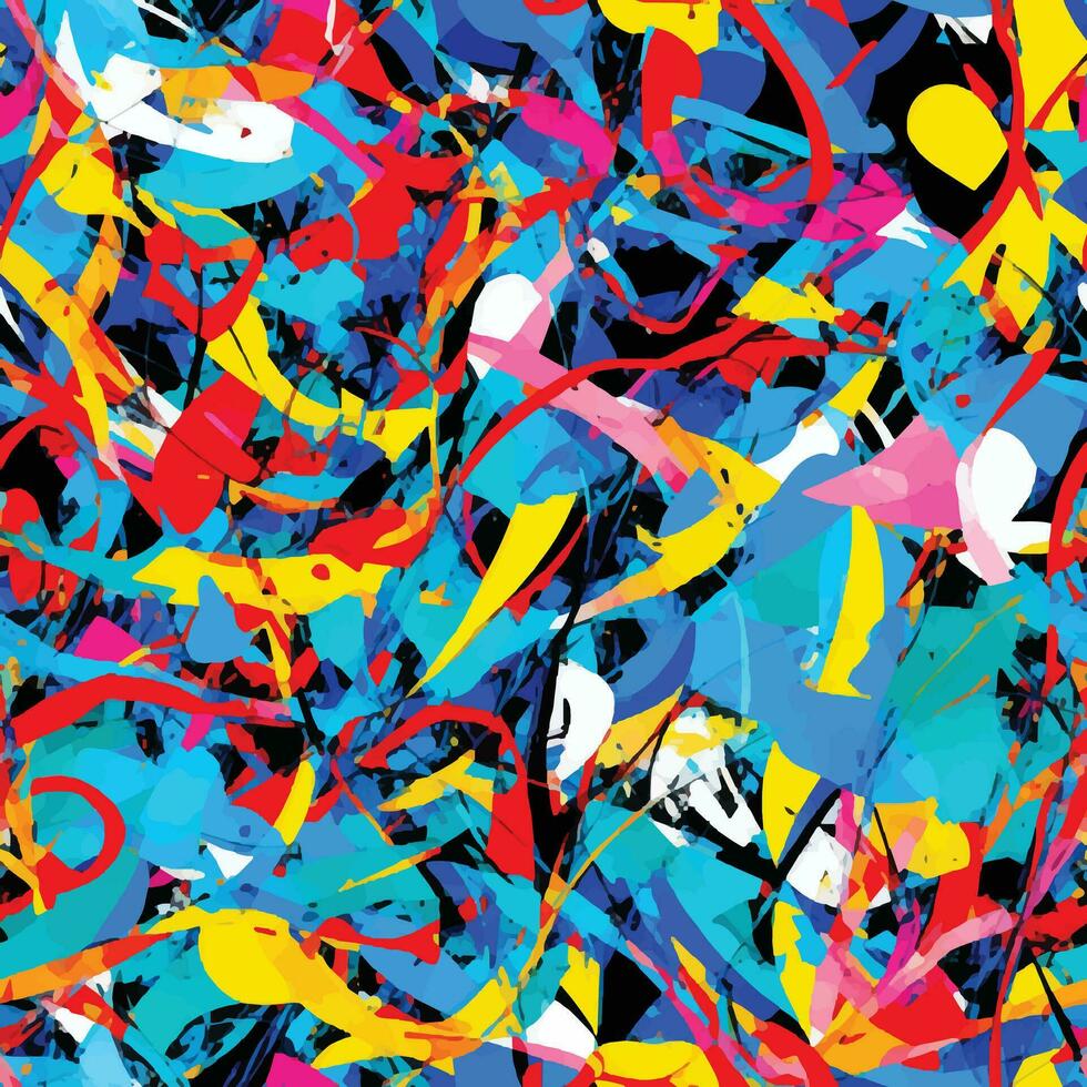 abstract seamless pattern design vector