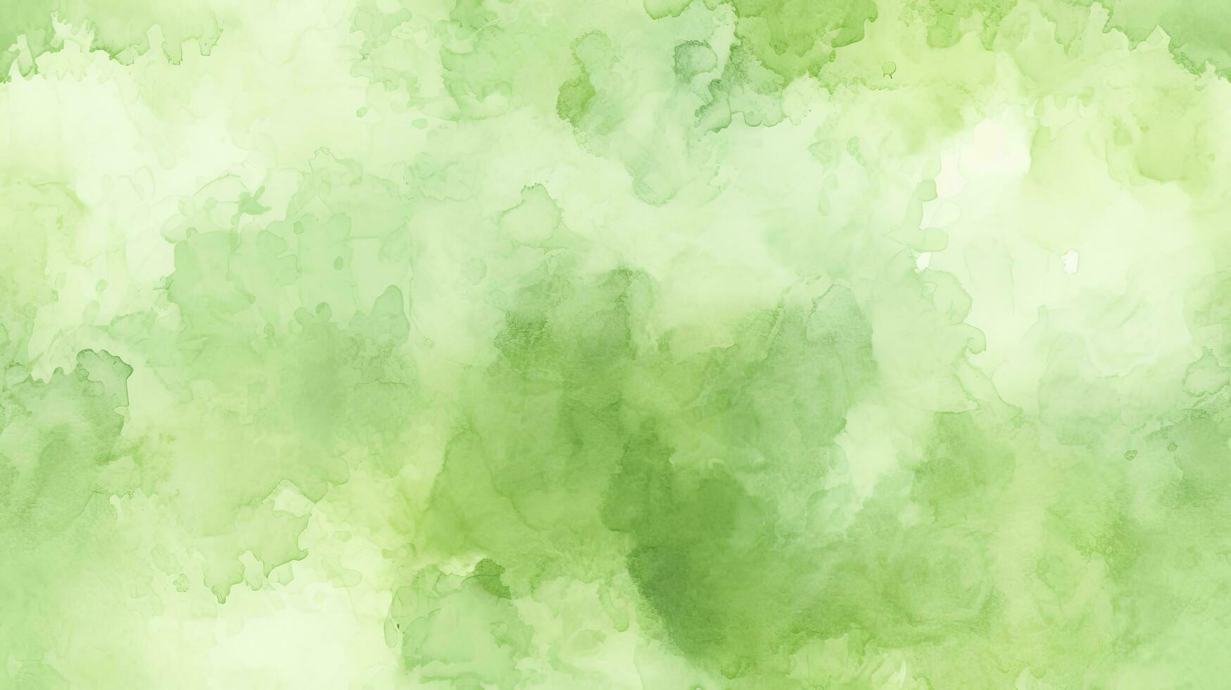 AI generated Abstract Green Watercolor Texture for a Vibrant Background. photo