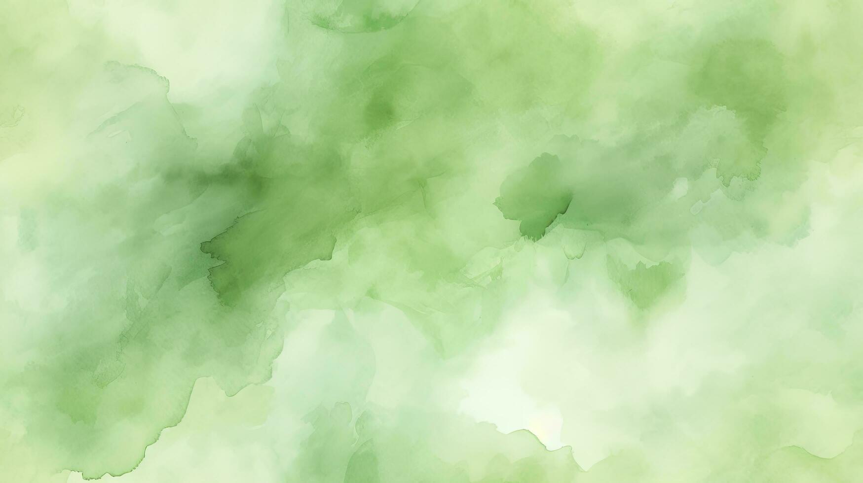 AI generated Abstract Green Watercolor Texture for a Vibrant Background. photo