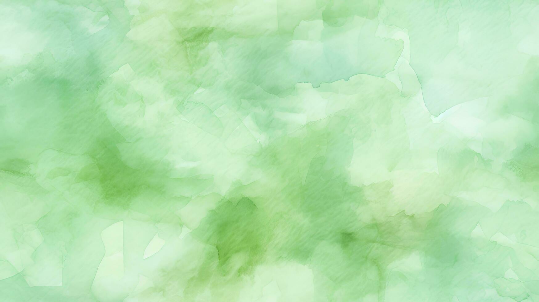 AI generated Abstract Green Watercolor Texture for a Vibrant Background. photo