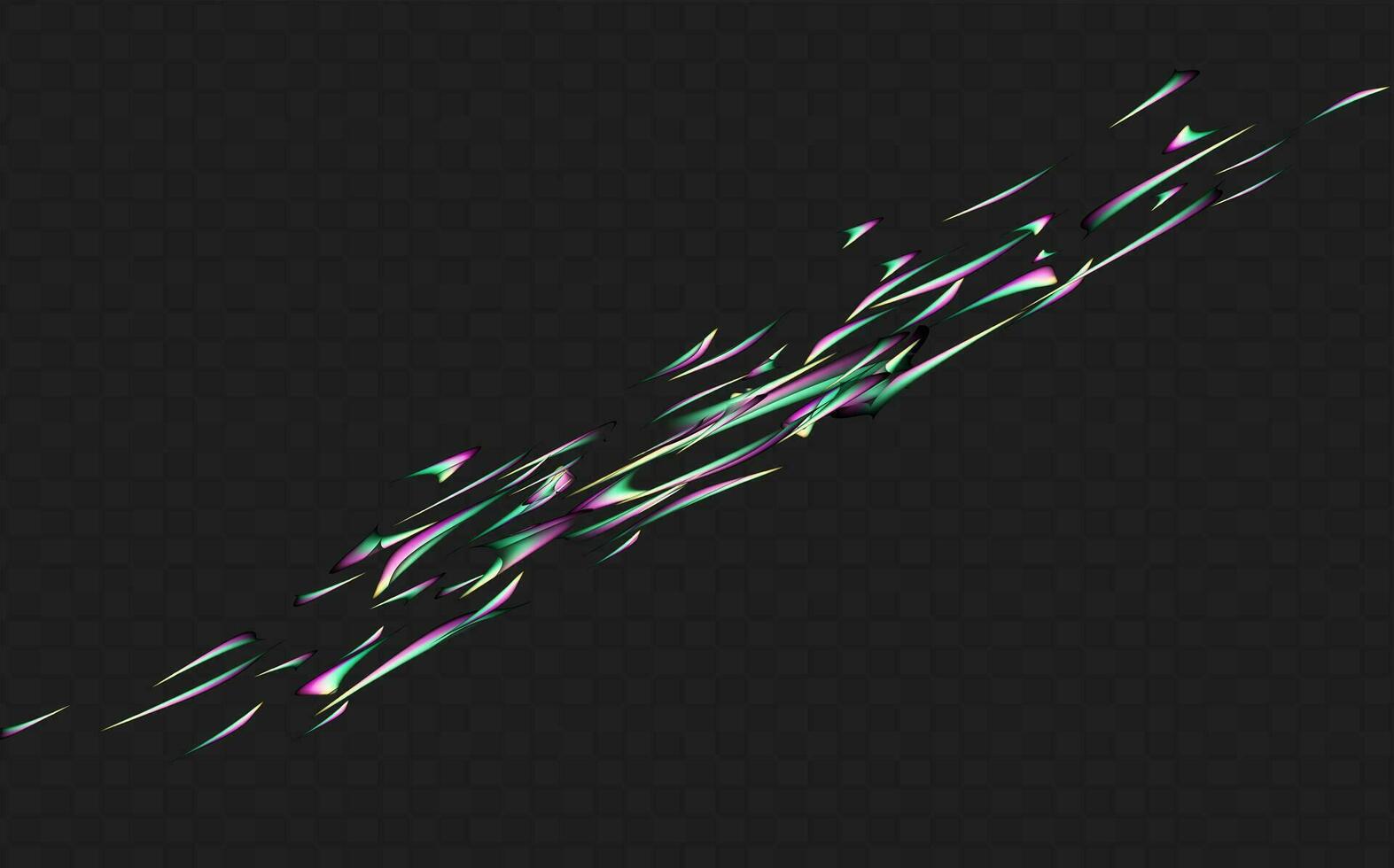 A set of colourful vector lens, crystal rainbow  light  and  flare transparent effects.