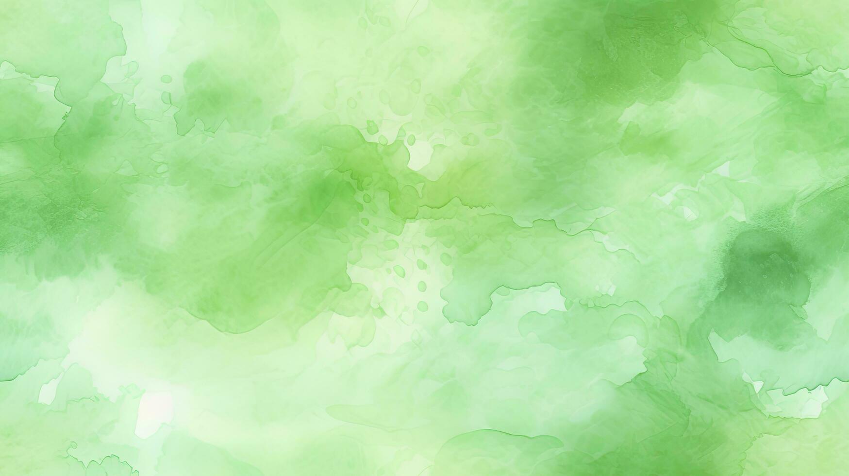 AI generated Abstract Green Watercolor Texture for a Vibrant Background. photo