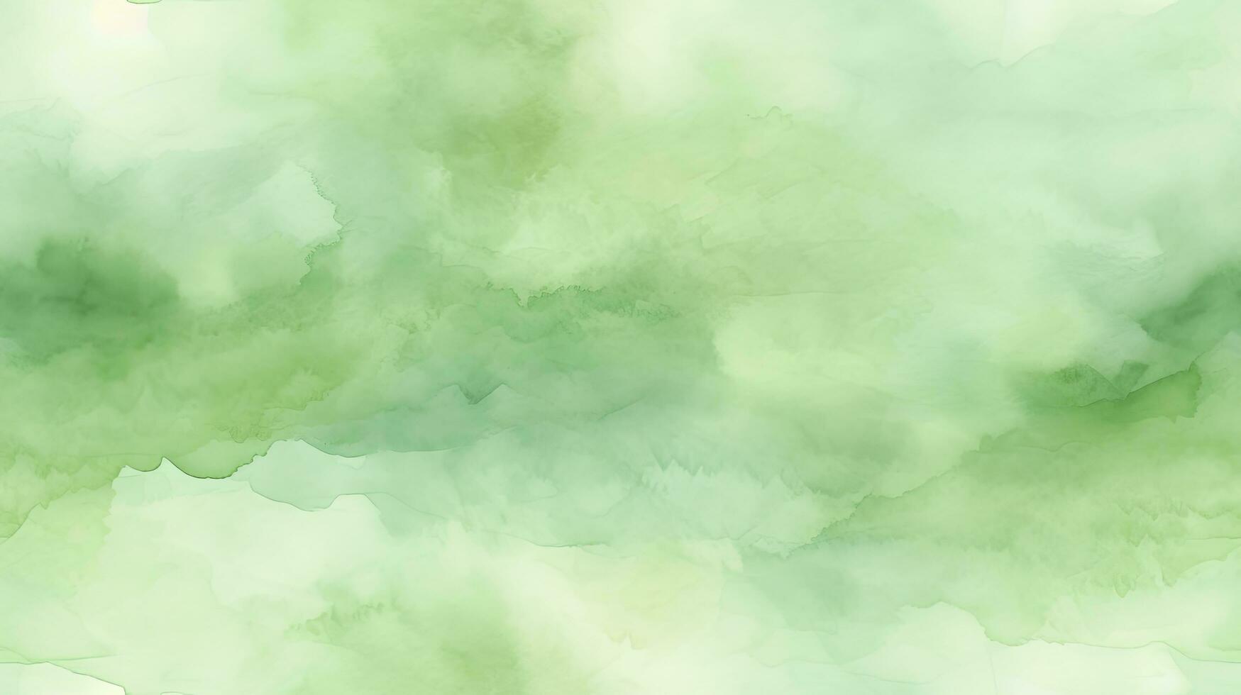 AI generated Abstract Green Watercolor Texture for a Vibrant Background. photo
