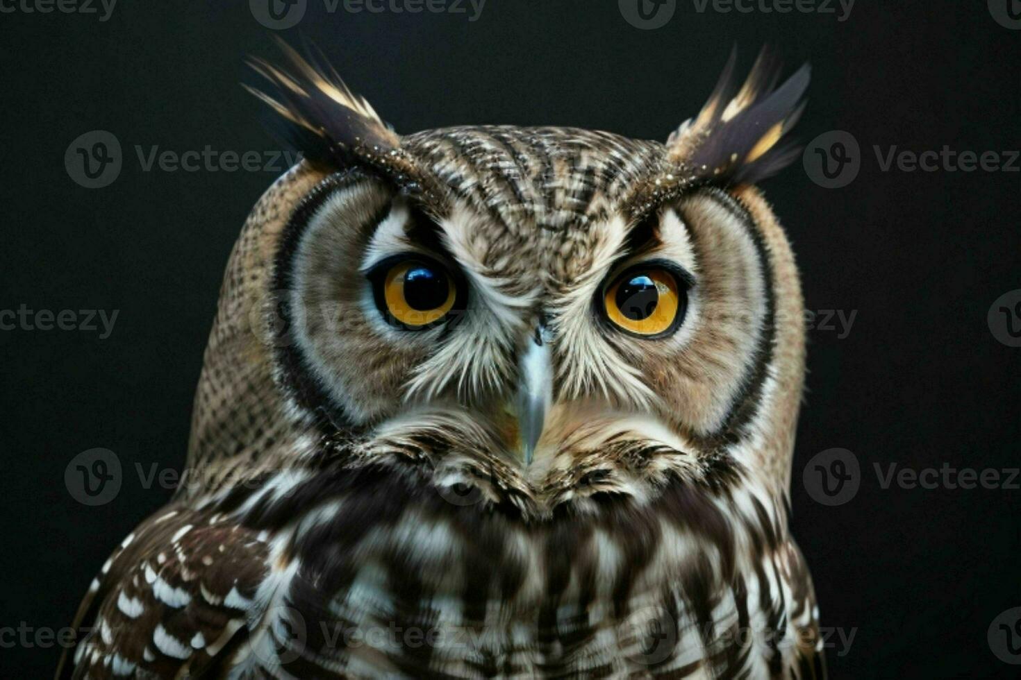 AI generated Owl. Pro Photo