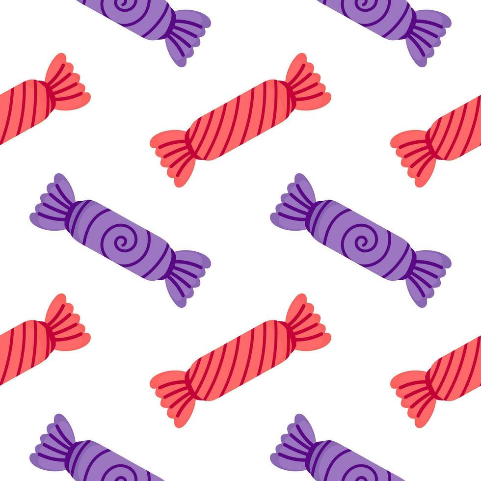candy seamless pattern vector