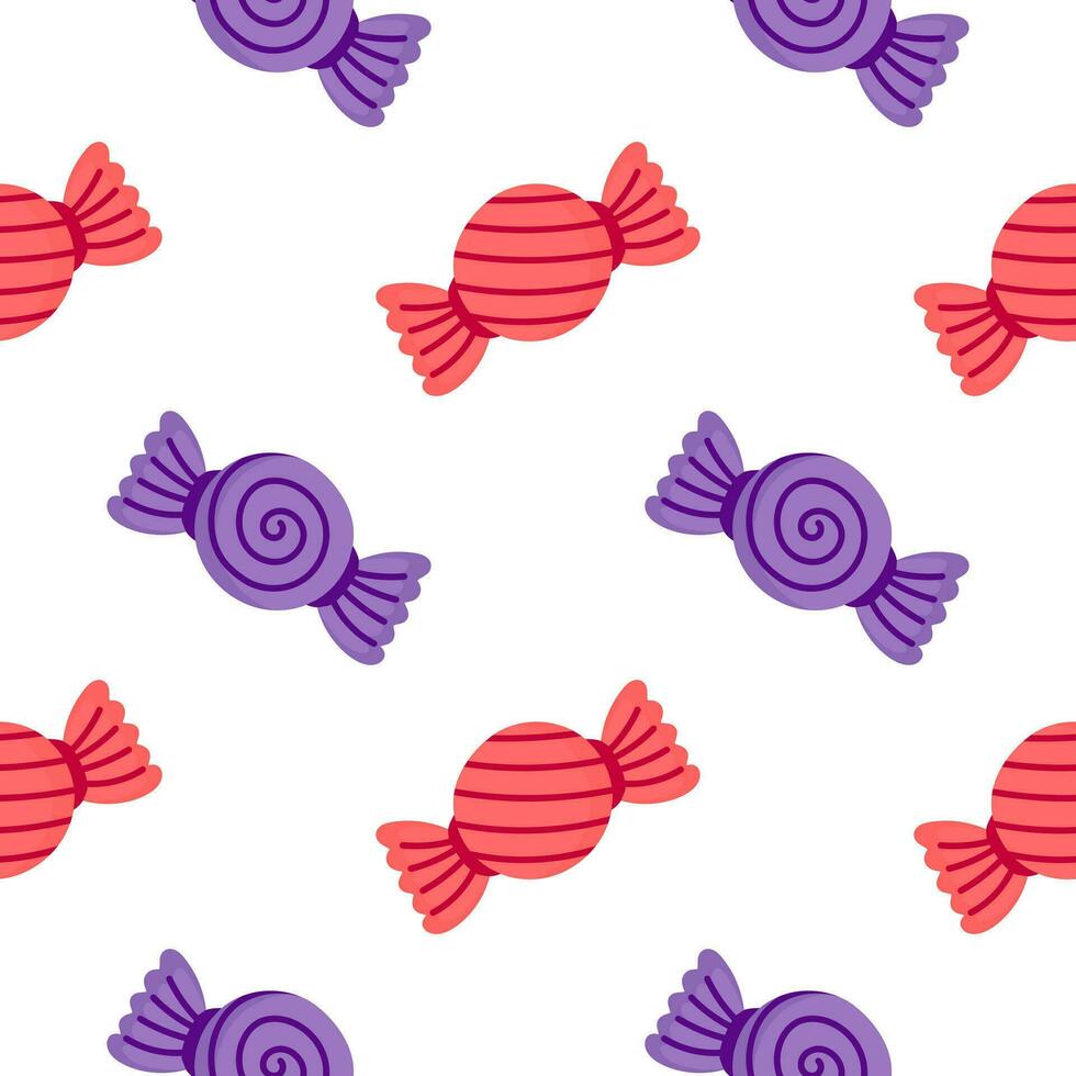 candy seamless pattern vector