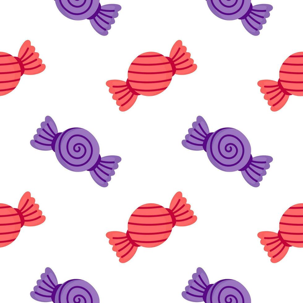 candy seamless pattern vector