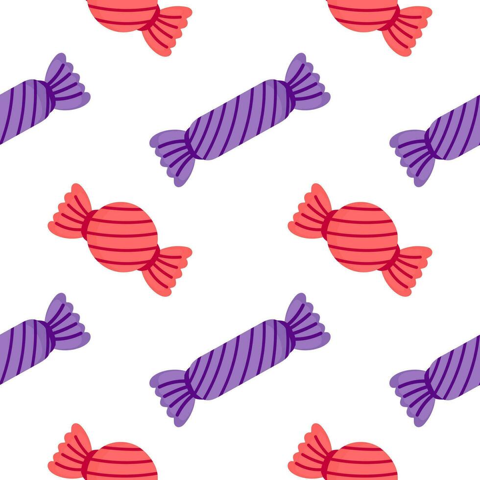 candy seamless pattern vector