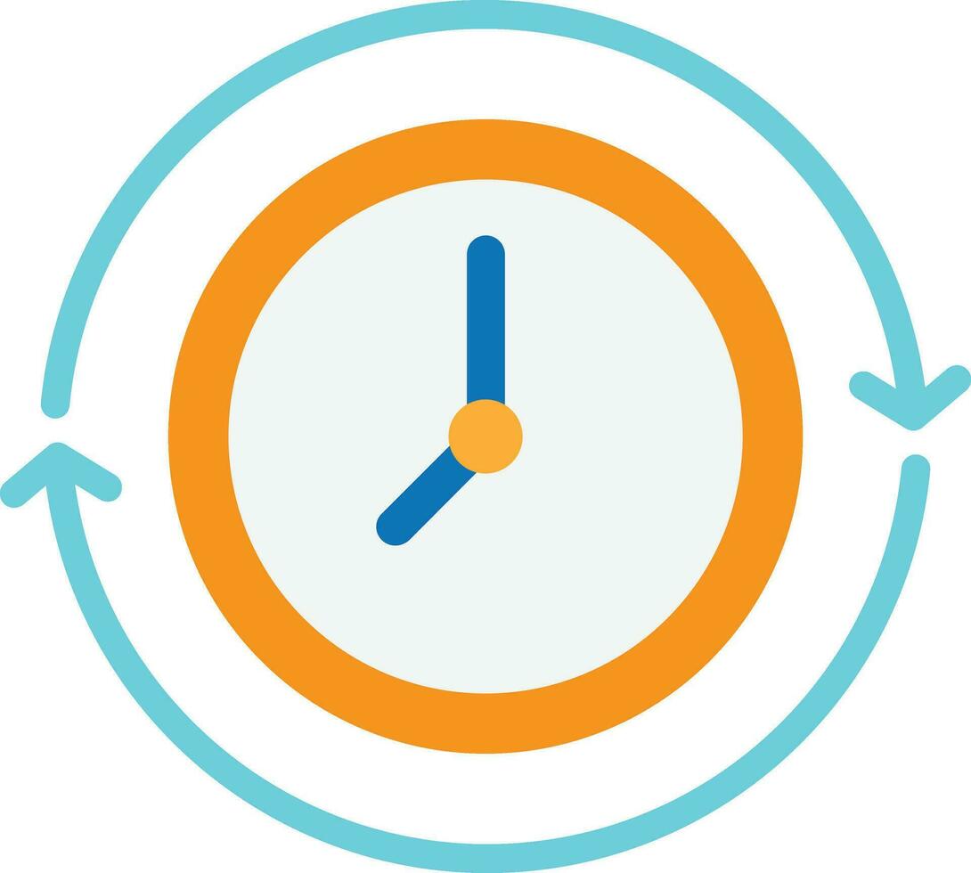 Time Clock Watch vector