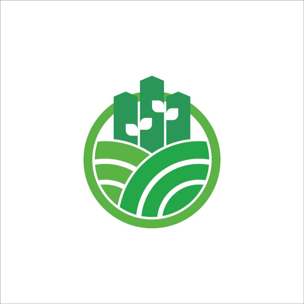 This modern logo is suitable for agriculture or consulting and others. vector