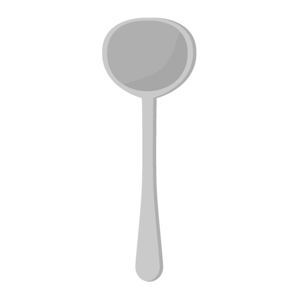sopa cucharón vector plano ilustración y icono, etc.