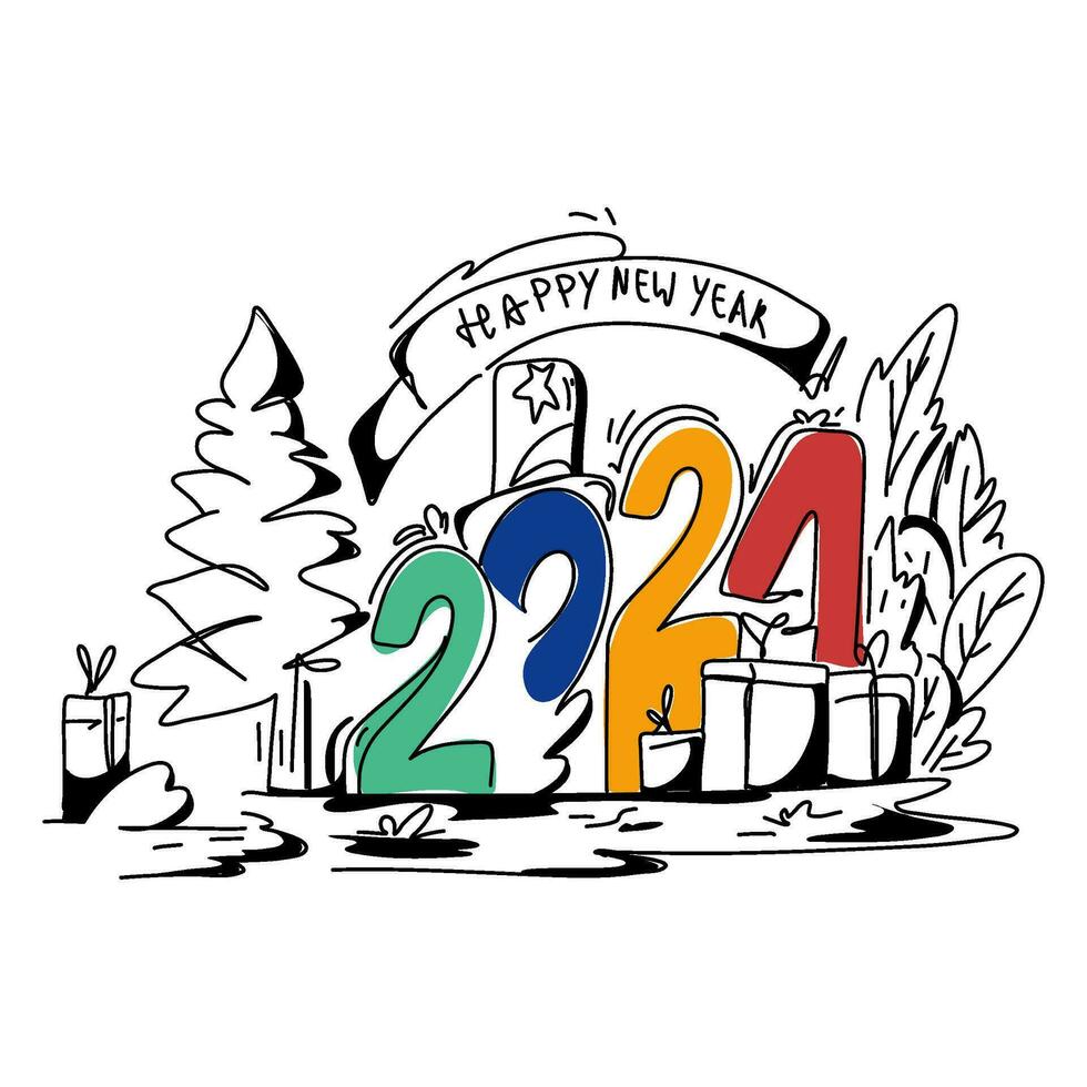 Happy New Year 2024 May this year be filled with joy, happiness, and