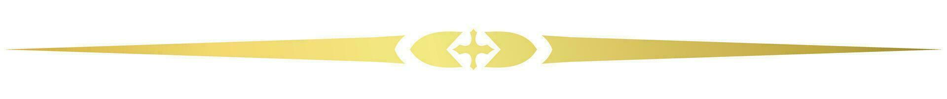 Golden vintage lines with heart shape on white background for greeting card message decoration. wedding card vector