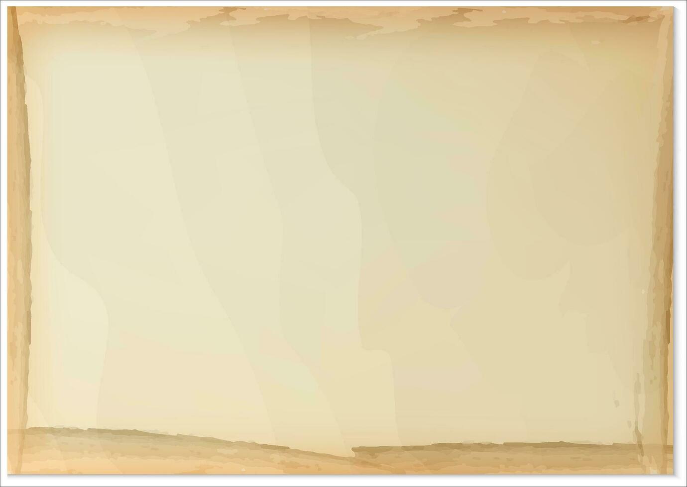 Vintage brown old paper for a background for old work. vector