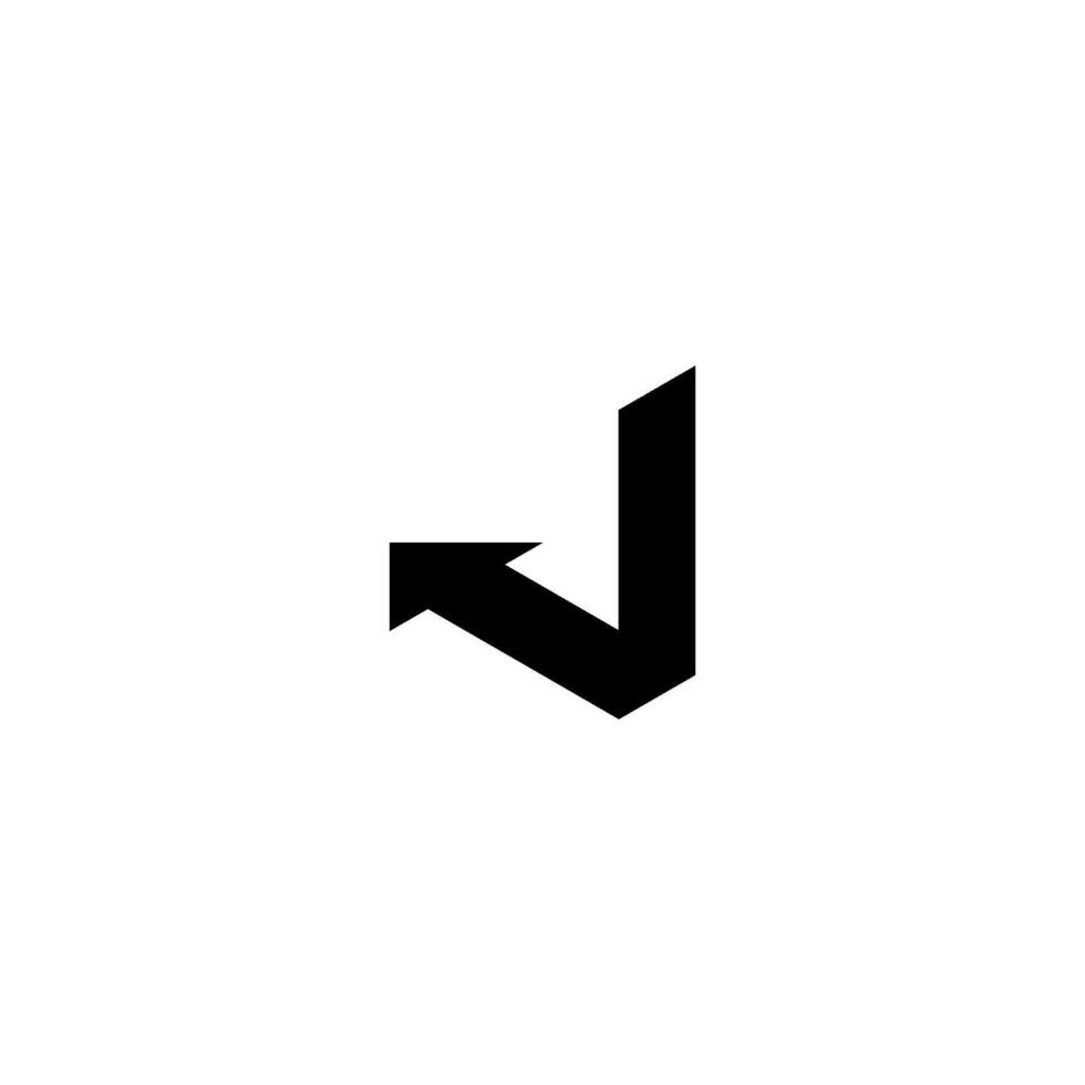 Isometric direction arrow symbol. Vector icon illustration