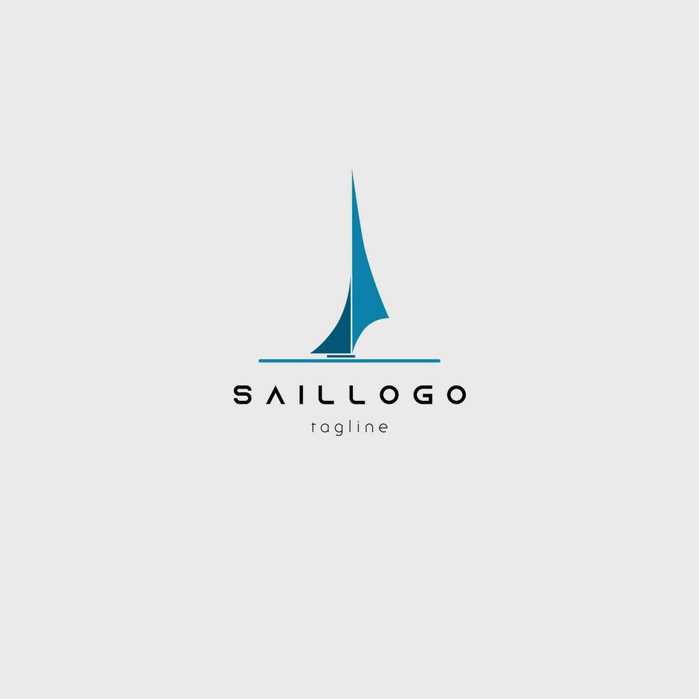 sail logo vector illustration design for use company identity