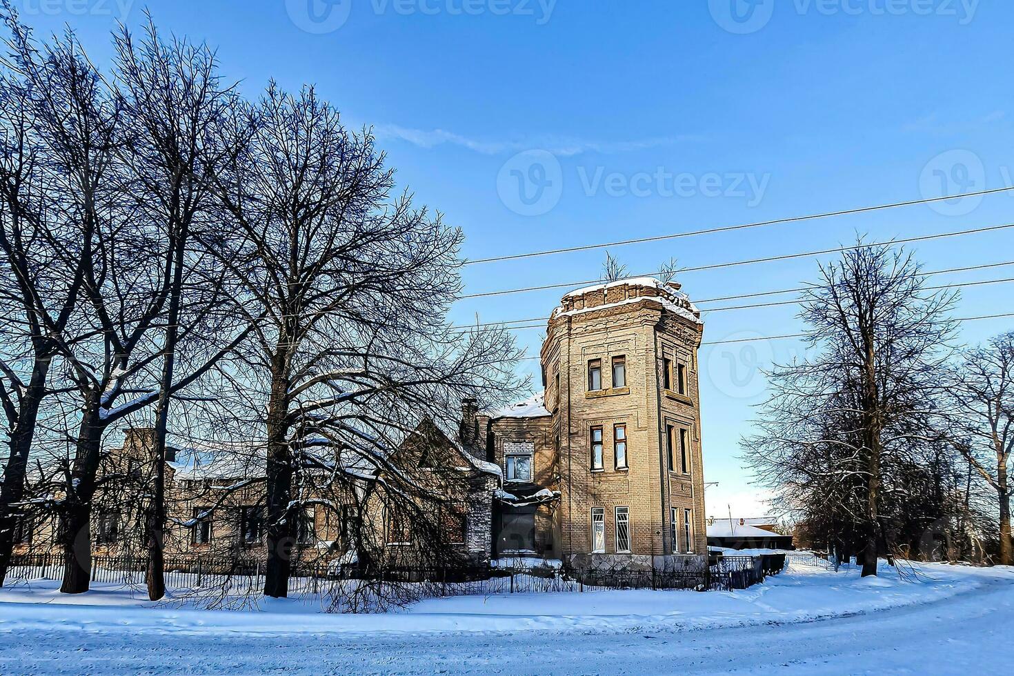 Old abandoned tower. photo