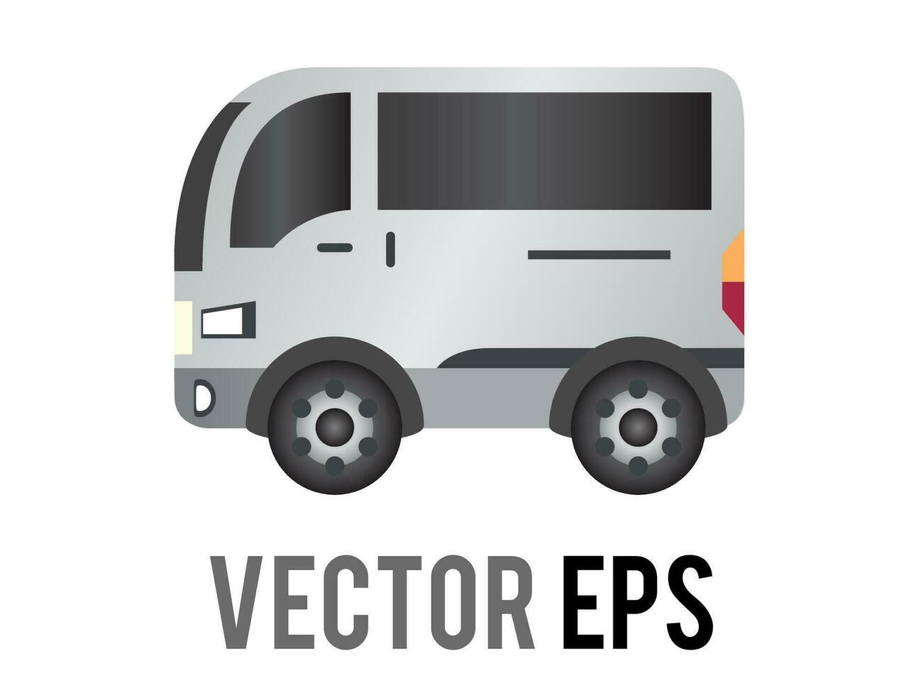 el aislado vector lado de plata vehículo coche camioneta icono