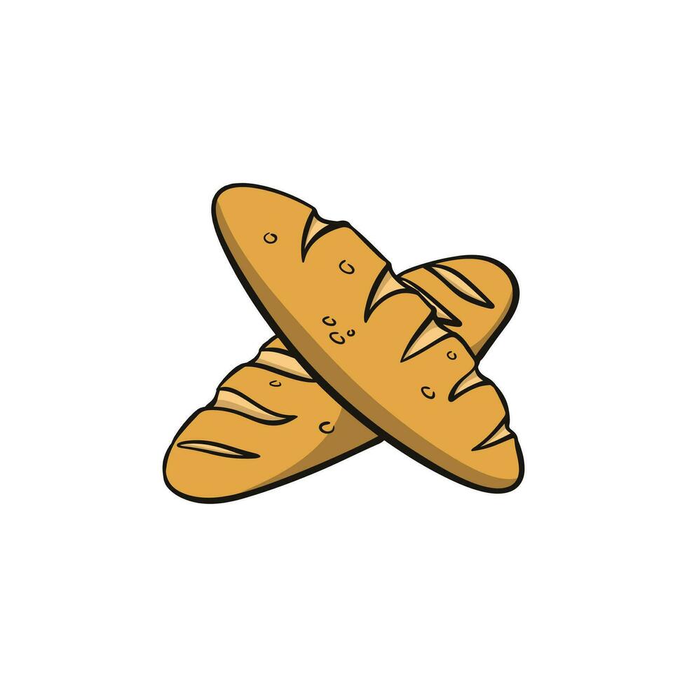 bakery bread vector hand drawing for design, element, template, food design, restaurant design, menu design, etc