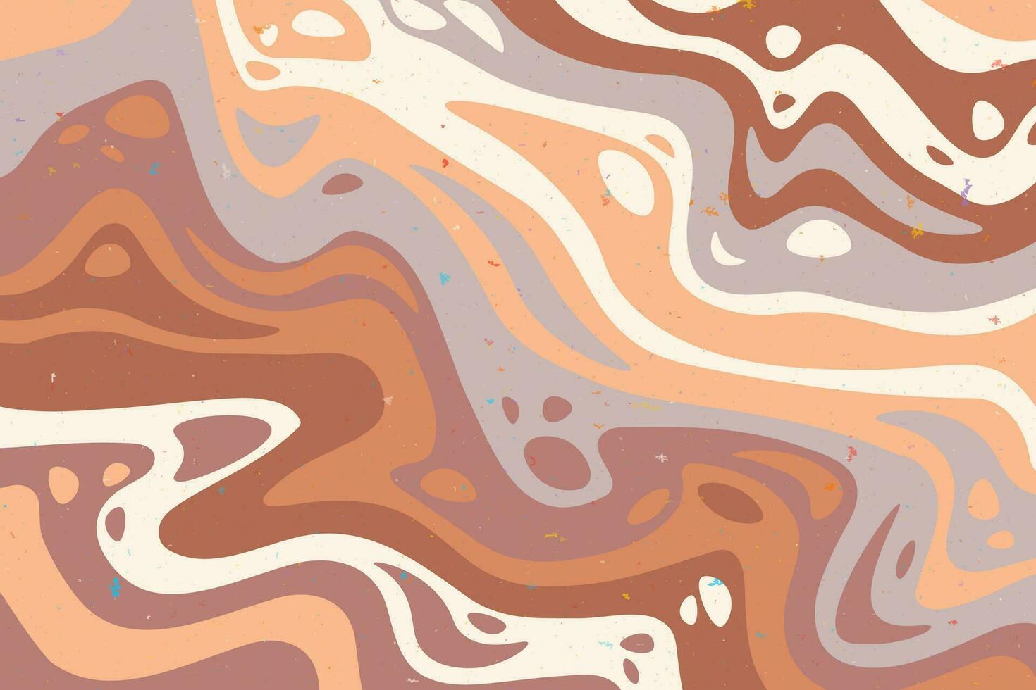 Abstract psychedelic groovy background. vector