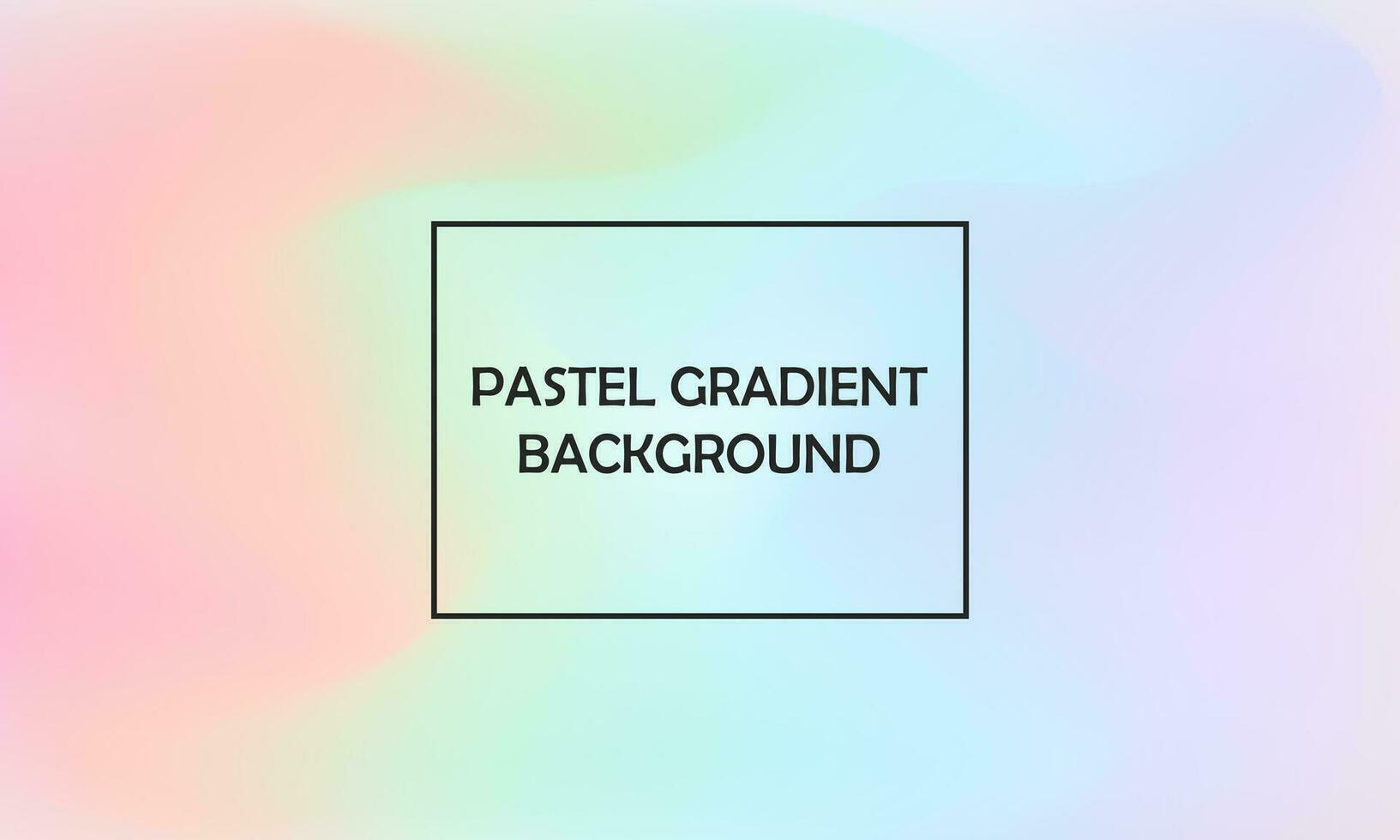 abstract gradient blur background with pastel color vector