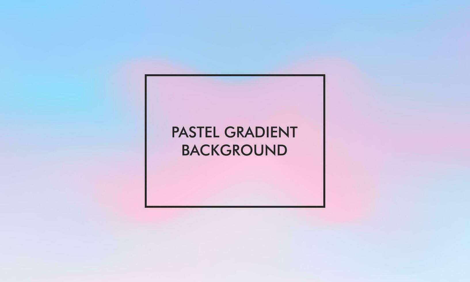 abstract gradient blur background with pastel color vector