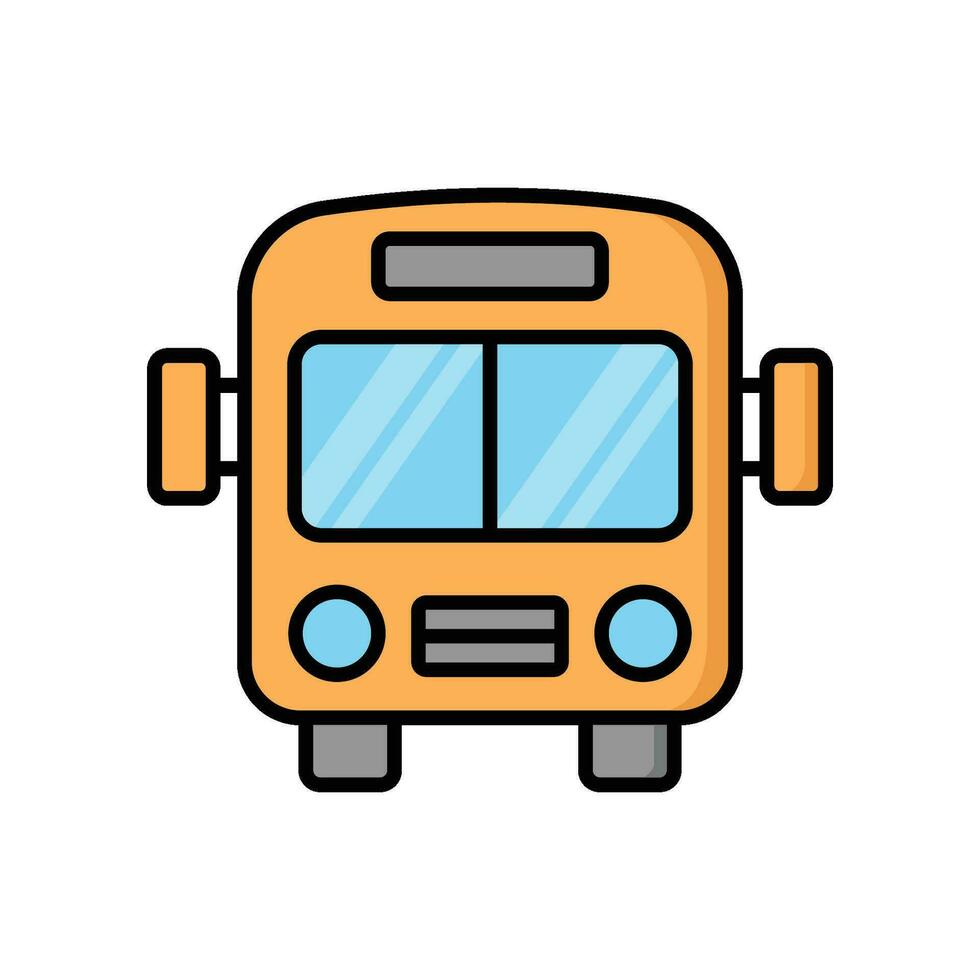 bus icon vector design template simple and modern