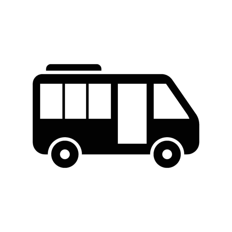 bus icon vector design template simple and modern