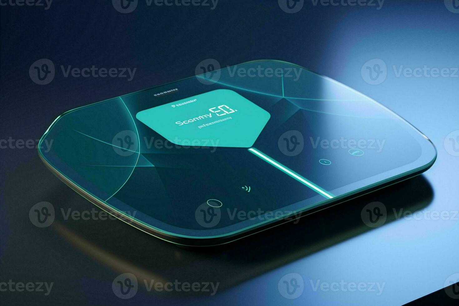 AI generated A sleek and stylish digital smart scale photo