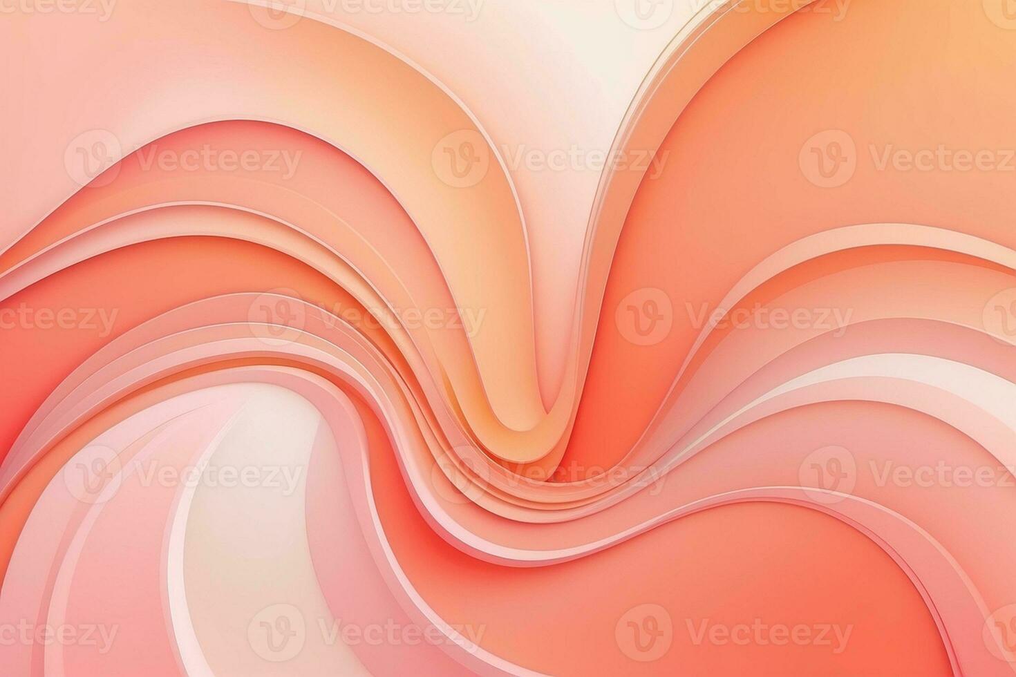 AI Generated abstract background in Peach Fuzz colors photo