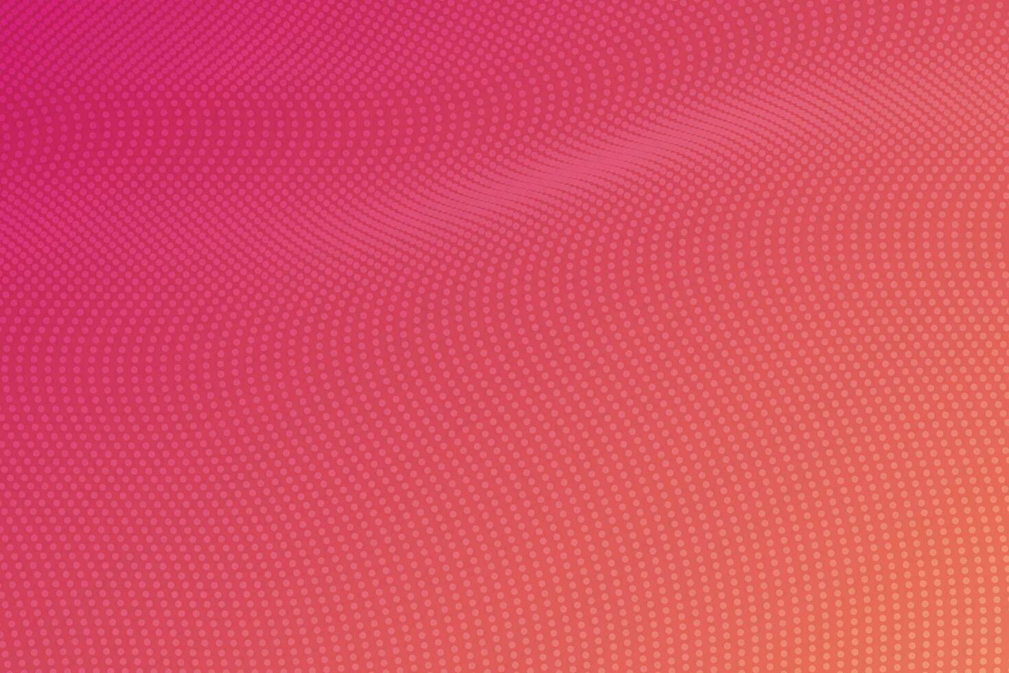 Two Color 3D Halftone Wave Effect Background Illustration vector