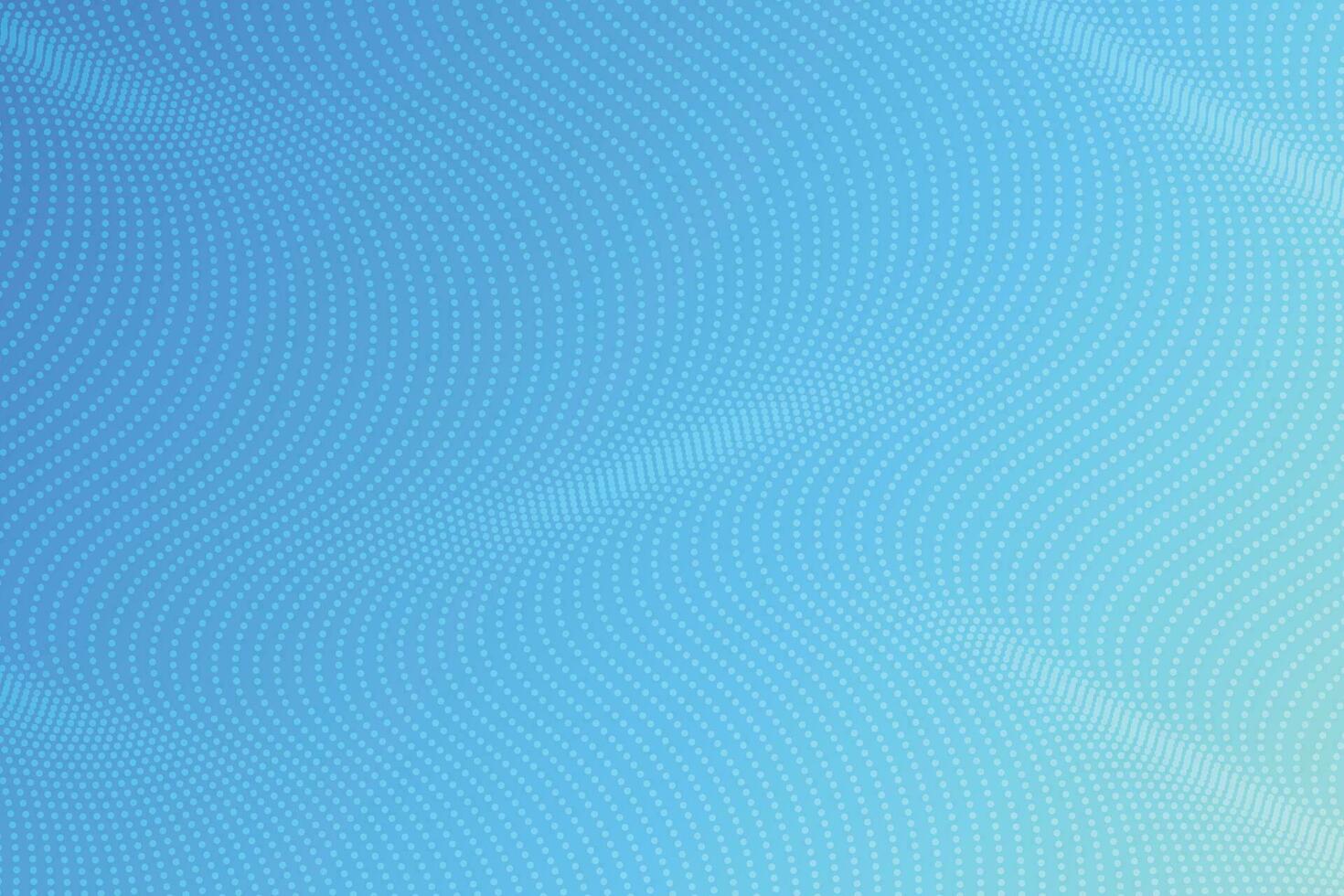 Blue 3D Halftone Wave Effect Background Illustration vector