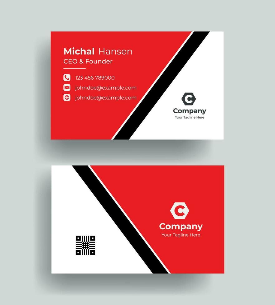vector clean Professional modern simple unique blue minimalist gold elegant vector style modern business card template