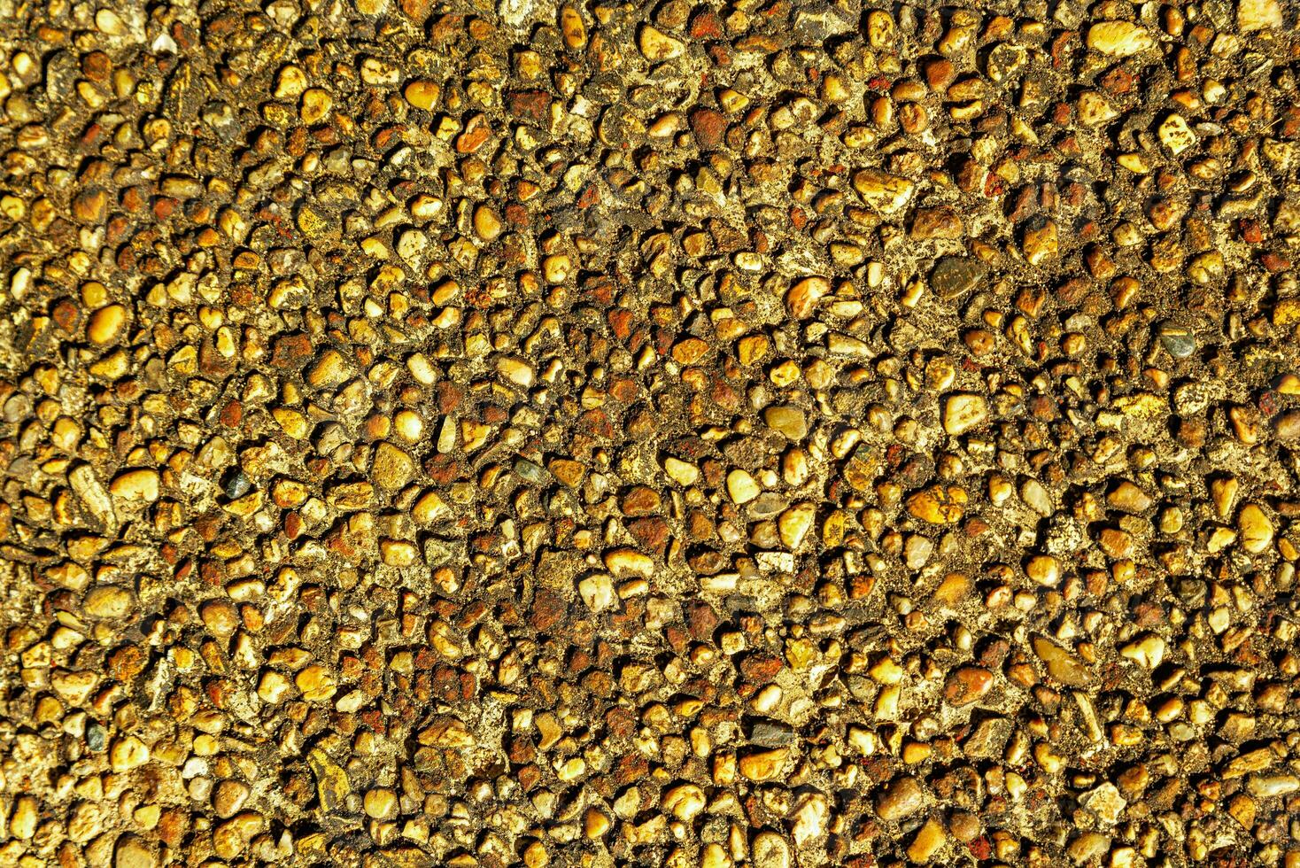 gravel background On the sidewalk in front of my house photo