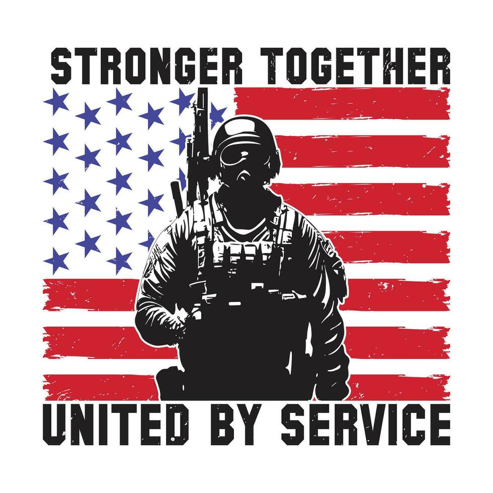 Vector retro vintage american flag and veteran tshirt design