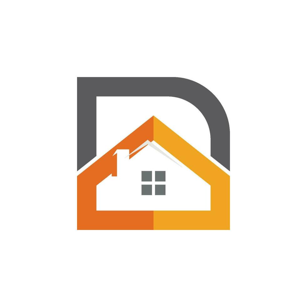 Property and Construction Logo design vector