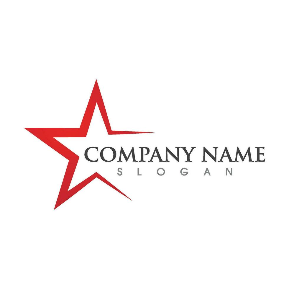 Star icon Template vector