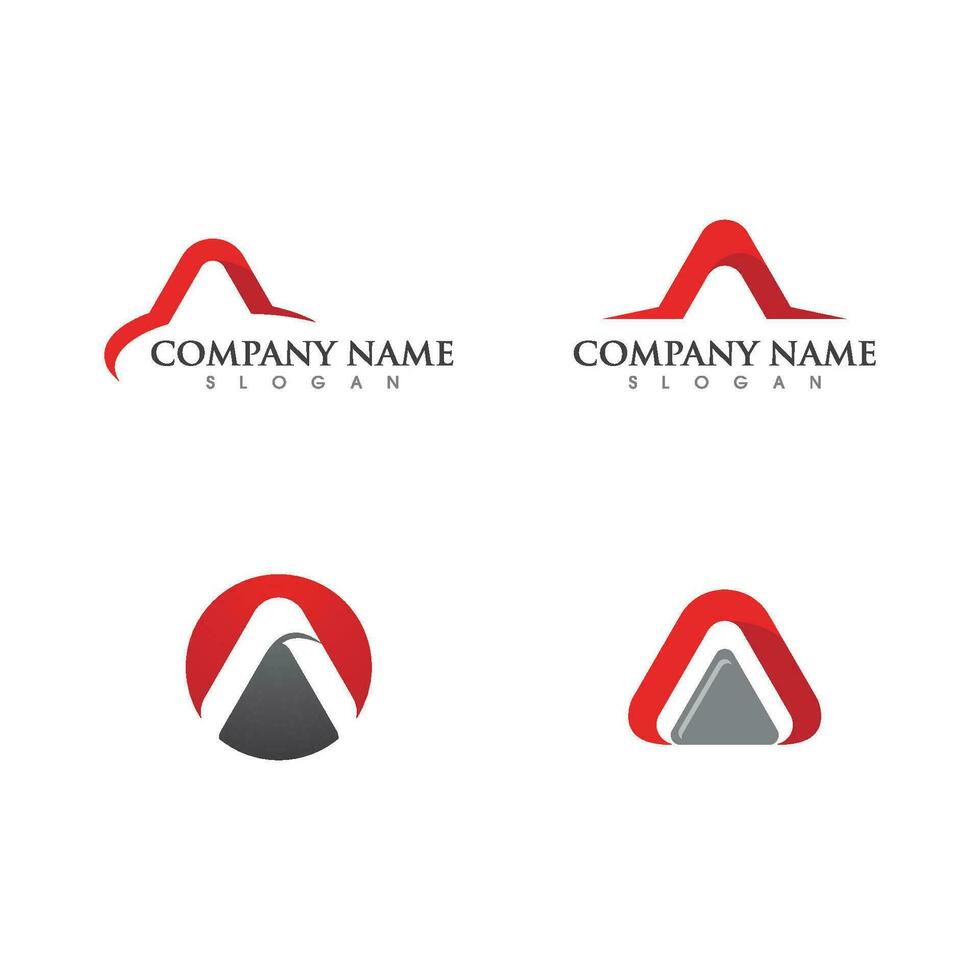 A Letter Logo Template vector