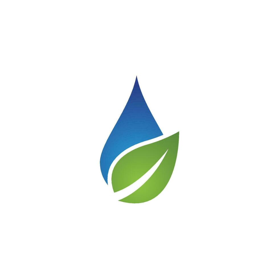 water drop Logo Template vector