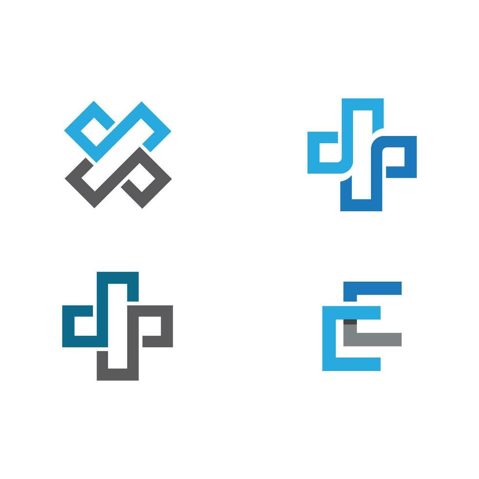Business corporate abstract unity vector logo