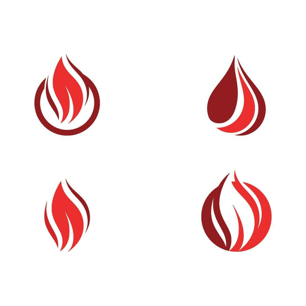 Fire flame vector illustration design