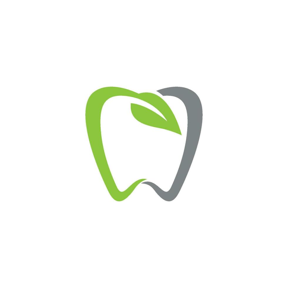 Ilustración de vector de plantilla de logotipo dental