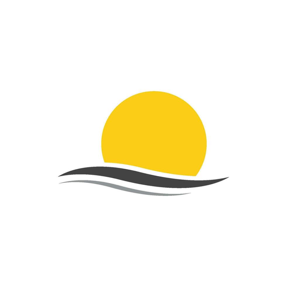 Sun Vector illustration Icon