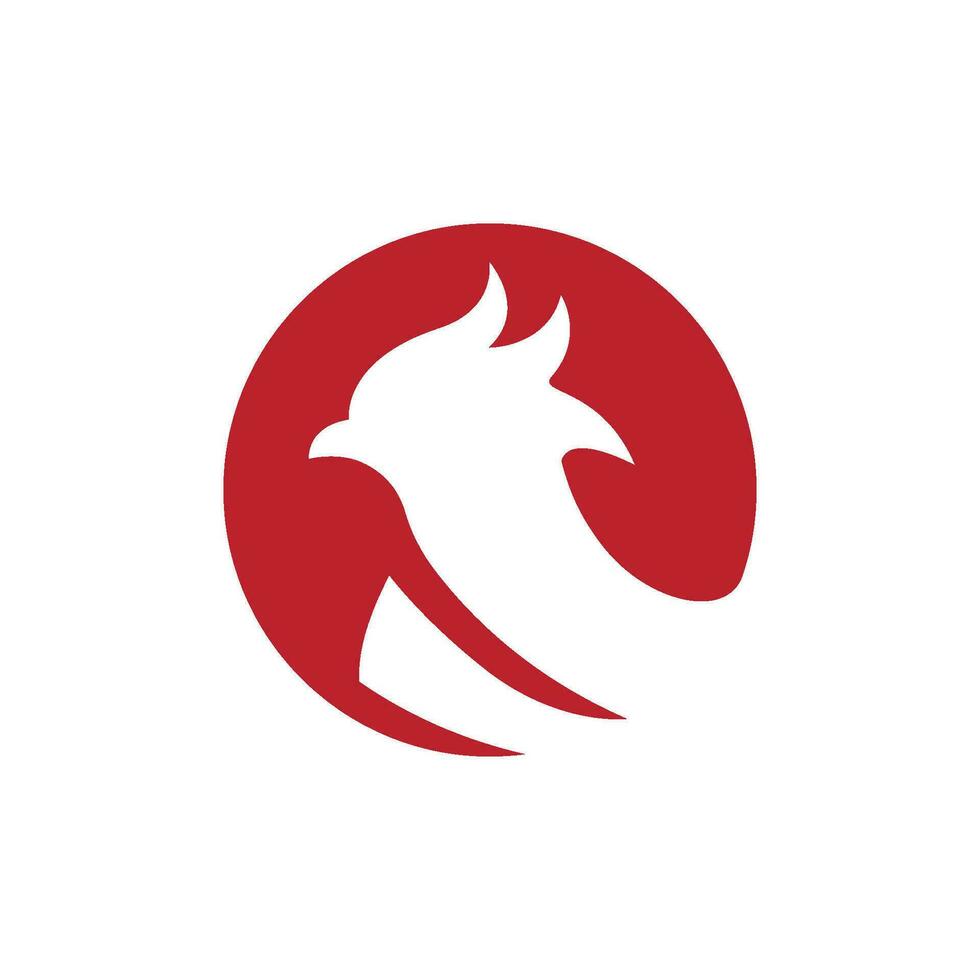 Rooster Logo Template vector