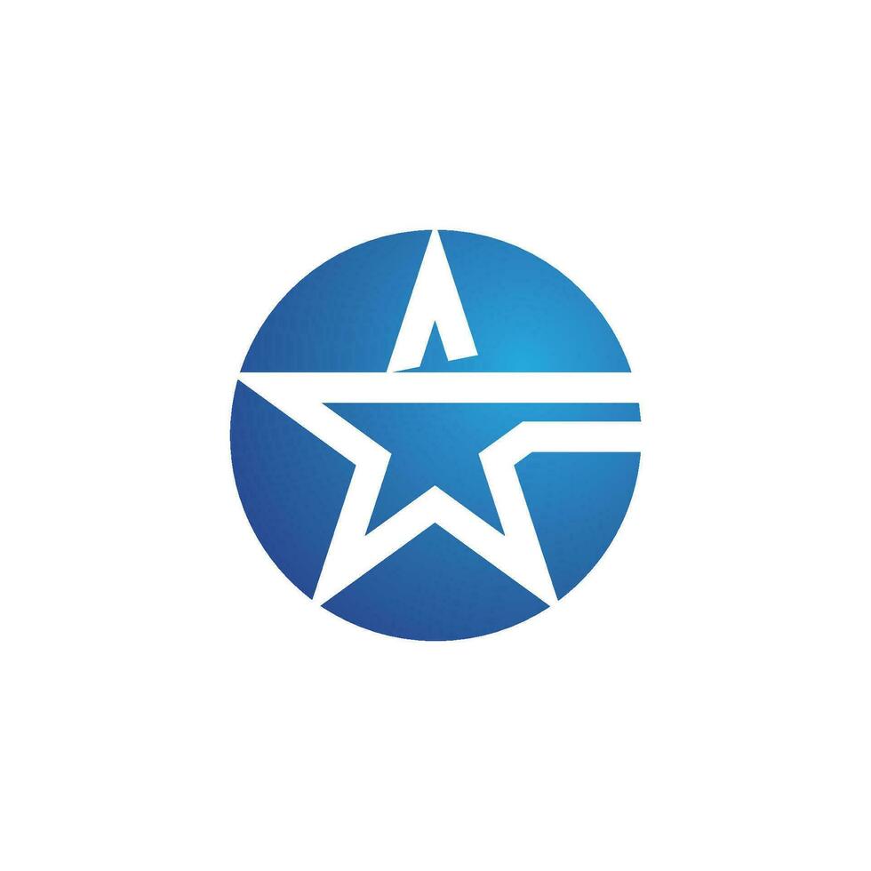 Star icon Template vector